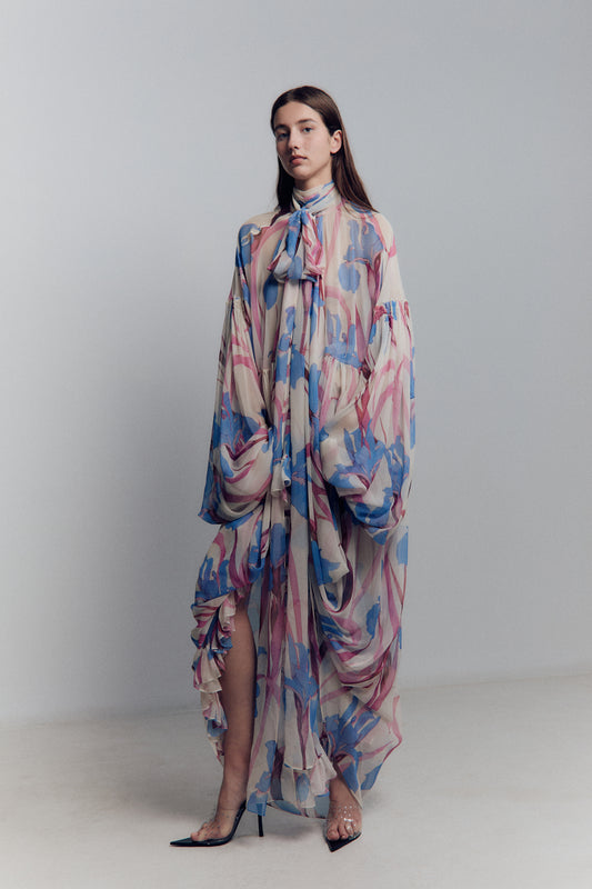 IRIS MAXI BLOUSE