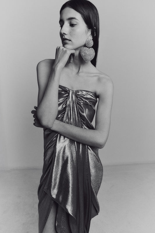 LAME SARI DRESS