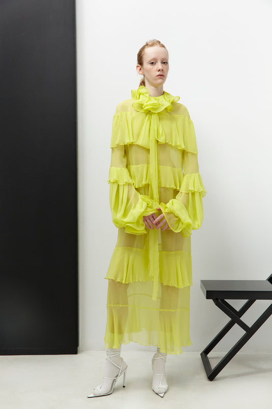 PIERROT RUFFLE DRESS