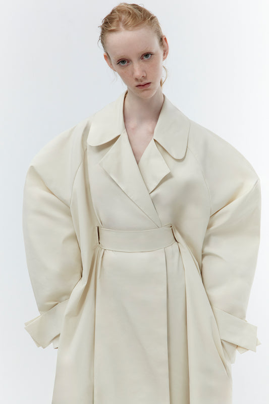 PLUS TRENCH OVERSIZED