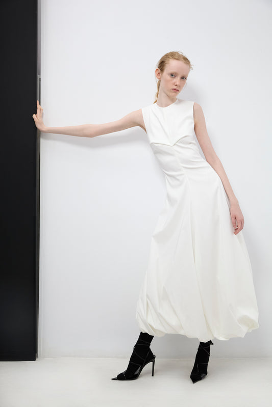 ROUND NECKLINE BALLOON