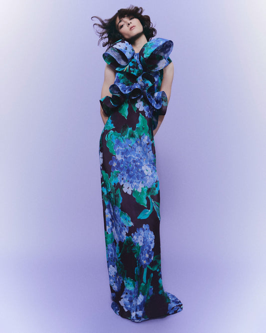 FLORA VAMP SLIP DRESS