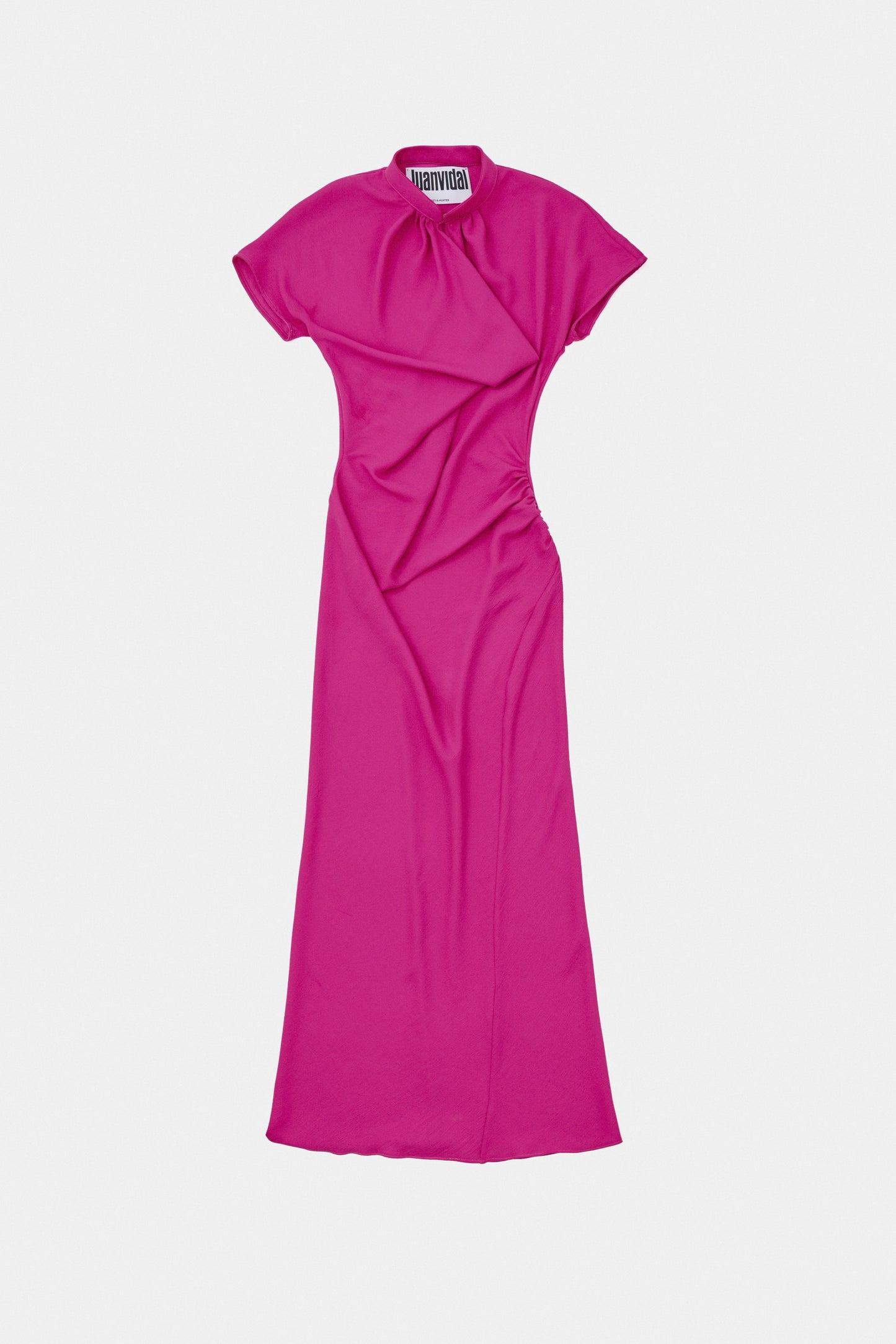 DRAPED TWISTED DRESS