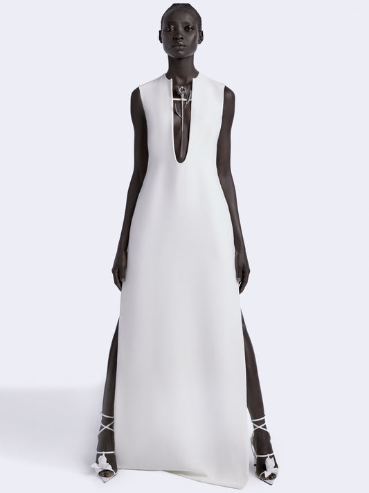 VESTIDO MAXI METAL ROSE